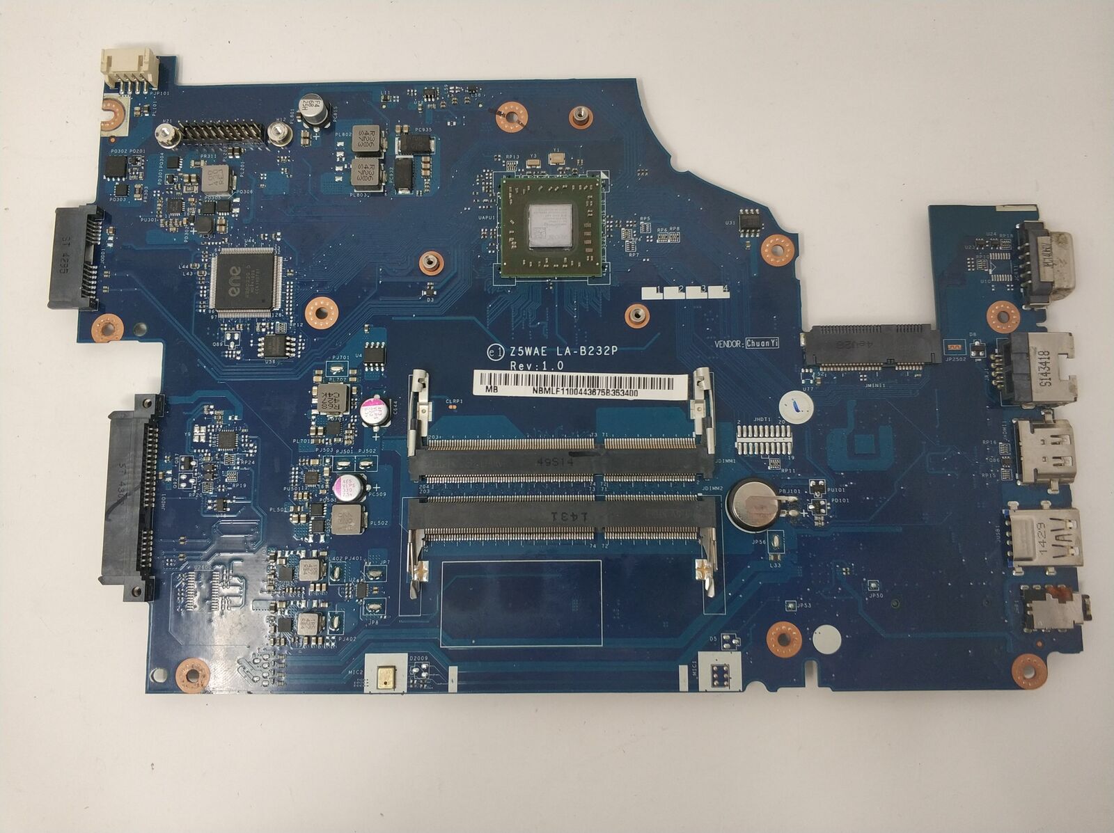 NEW ACER ASPIRE E5-521 ASPIRE E5-521 ASPIRE E5-521 ASPIRE MOTHERBOARD